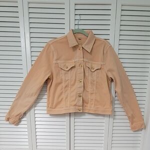 Michael Kors Ladies Crop Jean Jacket